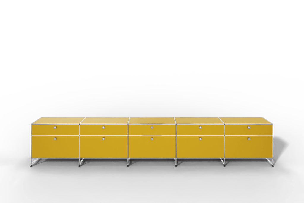 USM Haller Sideboard, 10 Klapptüren, Beige