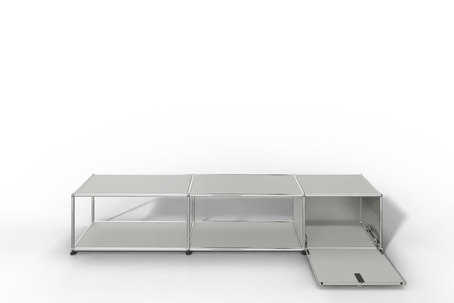 USM Haller Lowboard, mit 1 Klapptüre, von Paul Schärer & Fritz Haller Produktbild