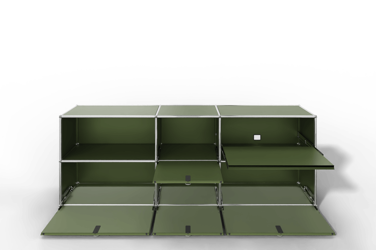 USM Haller Sideboard, 4 Klapptüren, 1 Ausziehtablar Produktbild