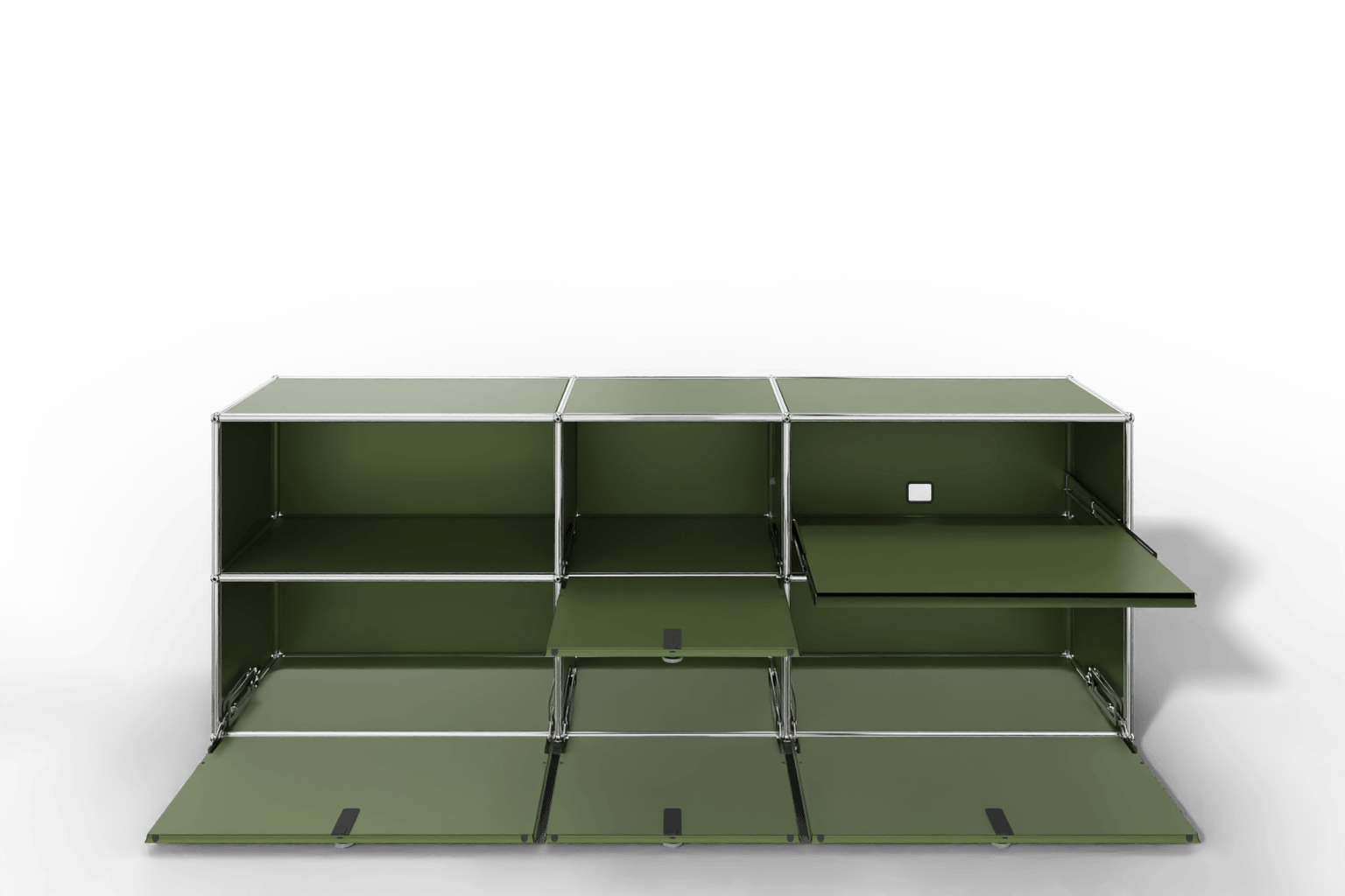 USM Haller Sideboard, 4 Klapptüren, 1 Ausziehtablar Produktbild