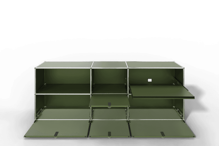 USM Haller Sideboard, 4 Klapptüren, 1 Ausziehtablar Produktbild