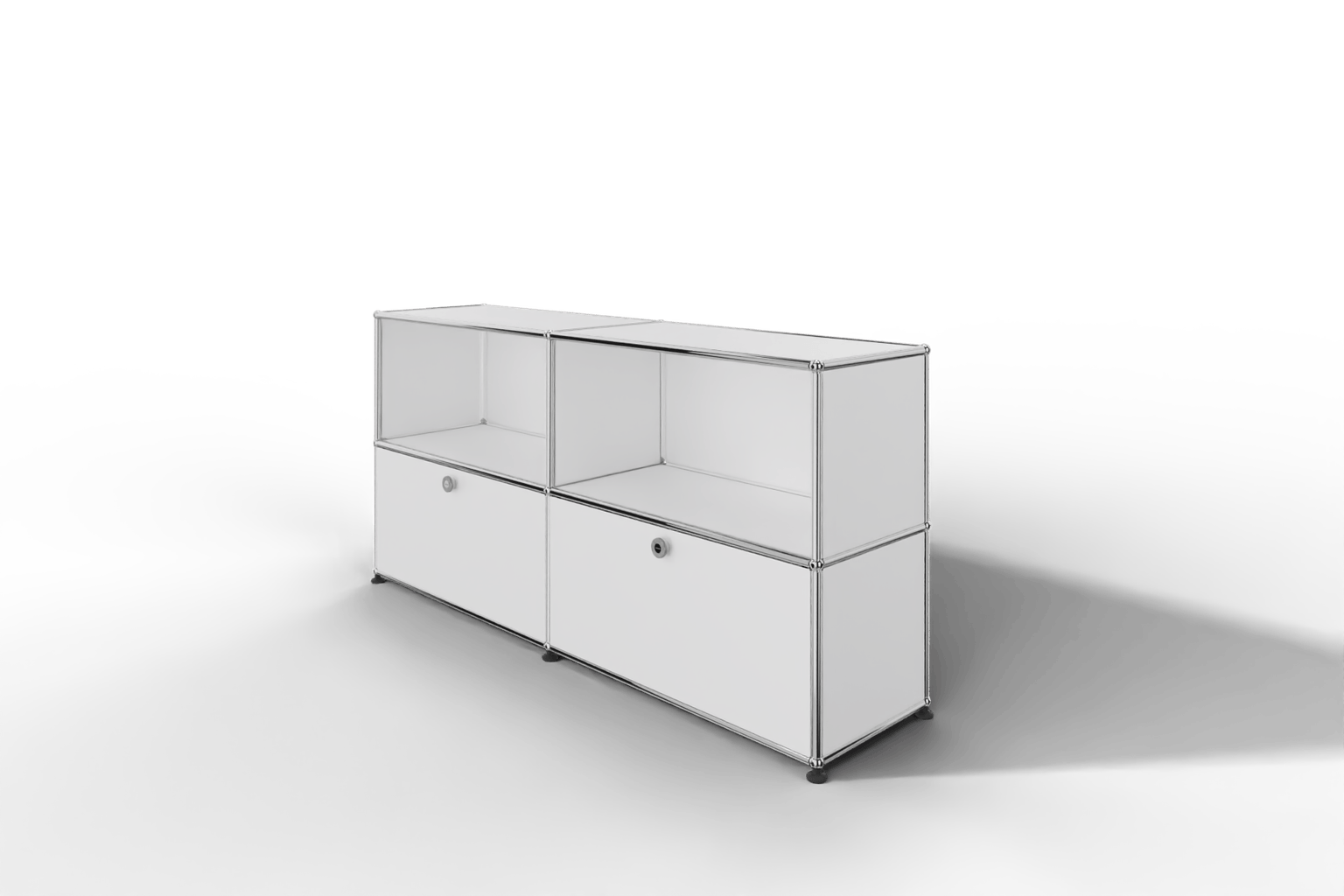 USM Haller Sideboard mit 2 Klapptüren, von Paul Schärer & Fritz Haller Produktbild