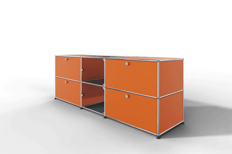 USM Haller Sideboard mit Vitrinen-Element Produktbild