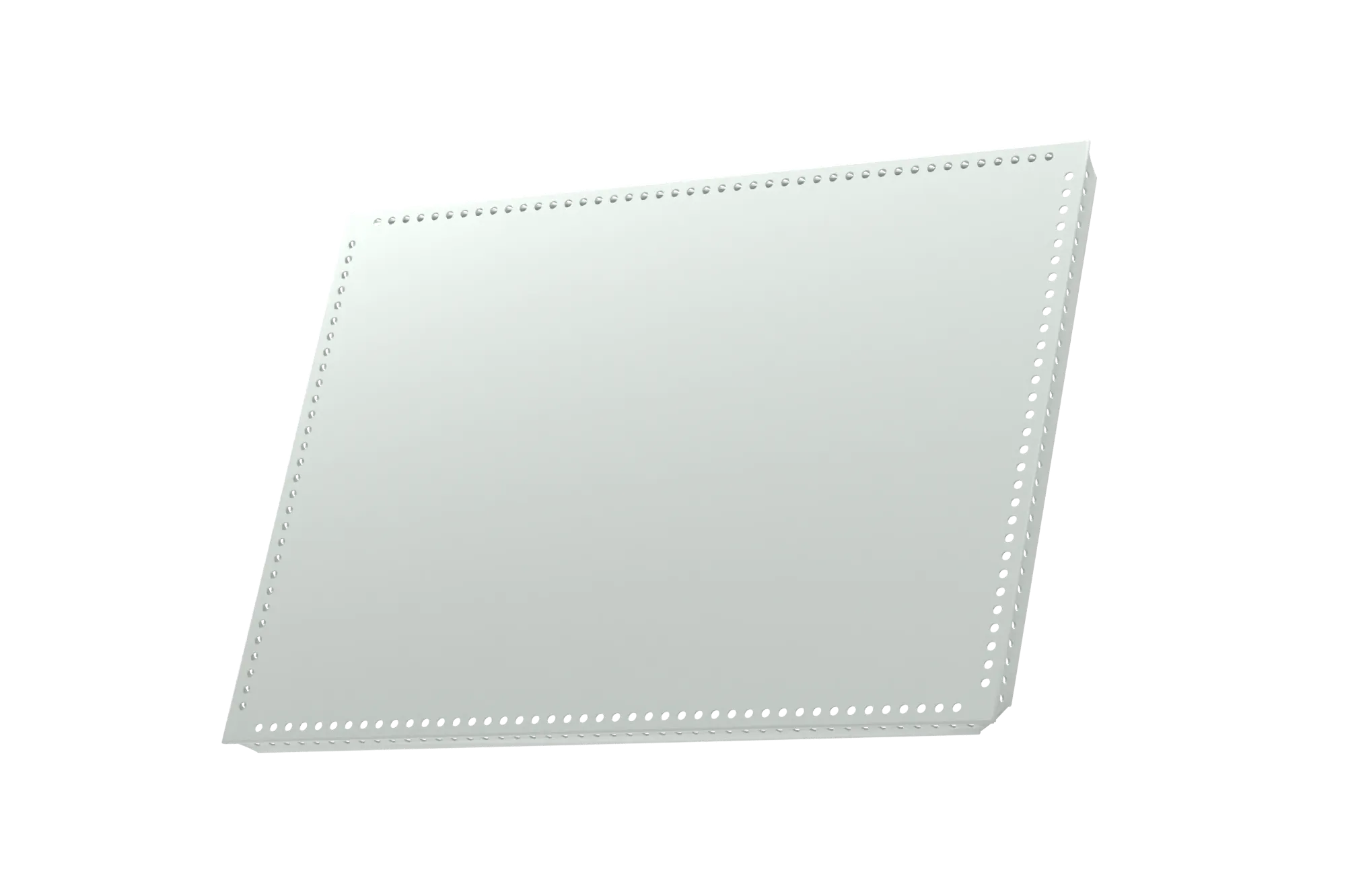 USM Haller Tablar Gelocht Lichtgrau 500x350 Produktbild