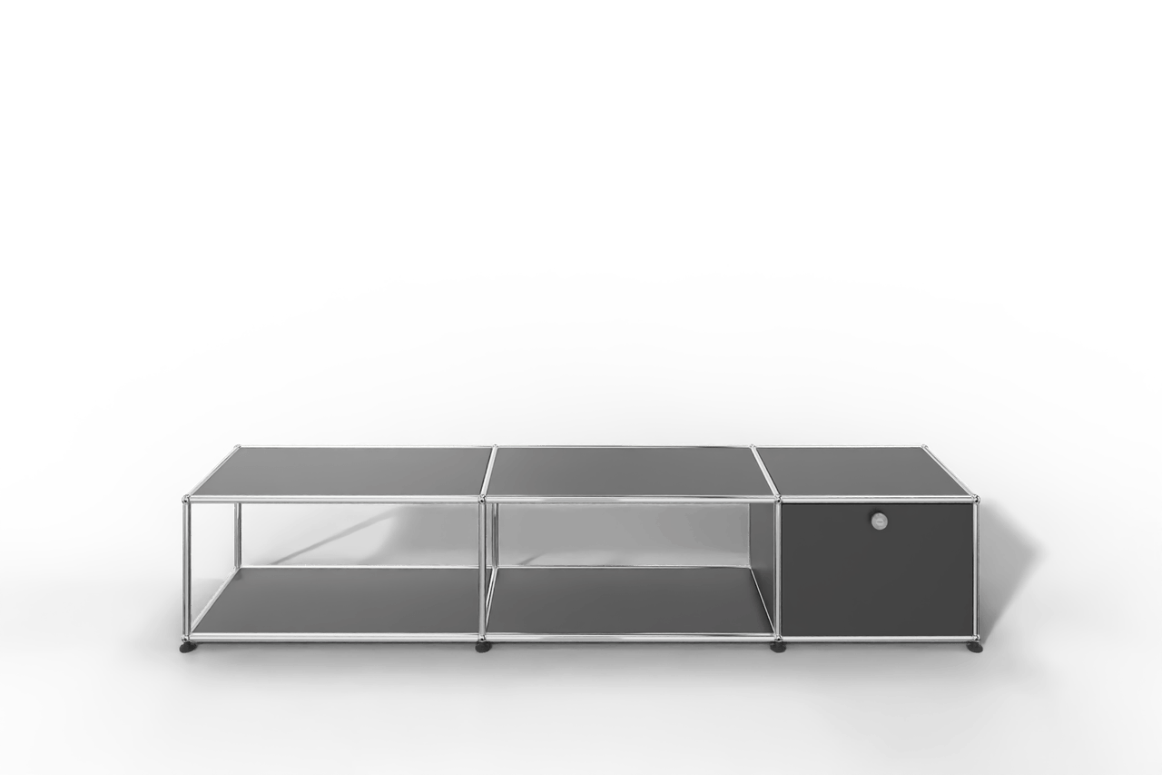 USM Haller Lowboard, mit 1 Klapptüre, von Paul Schärer & Fritz Haller Produktbild