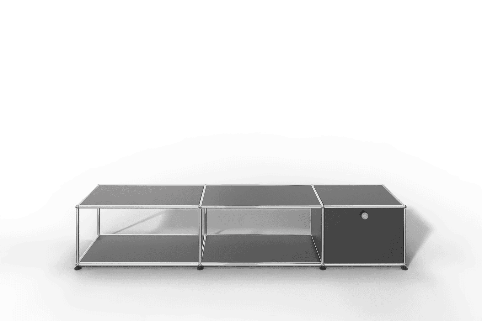 USM Haller Lowboard, mit 1 Klapptüre, von Paul Schärer & Fritz Haller Produktbild