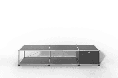 USM Haller Lowboard, mit 1 Klapptüre, von Paul Schärer & Fritz Haller Produktbild