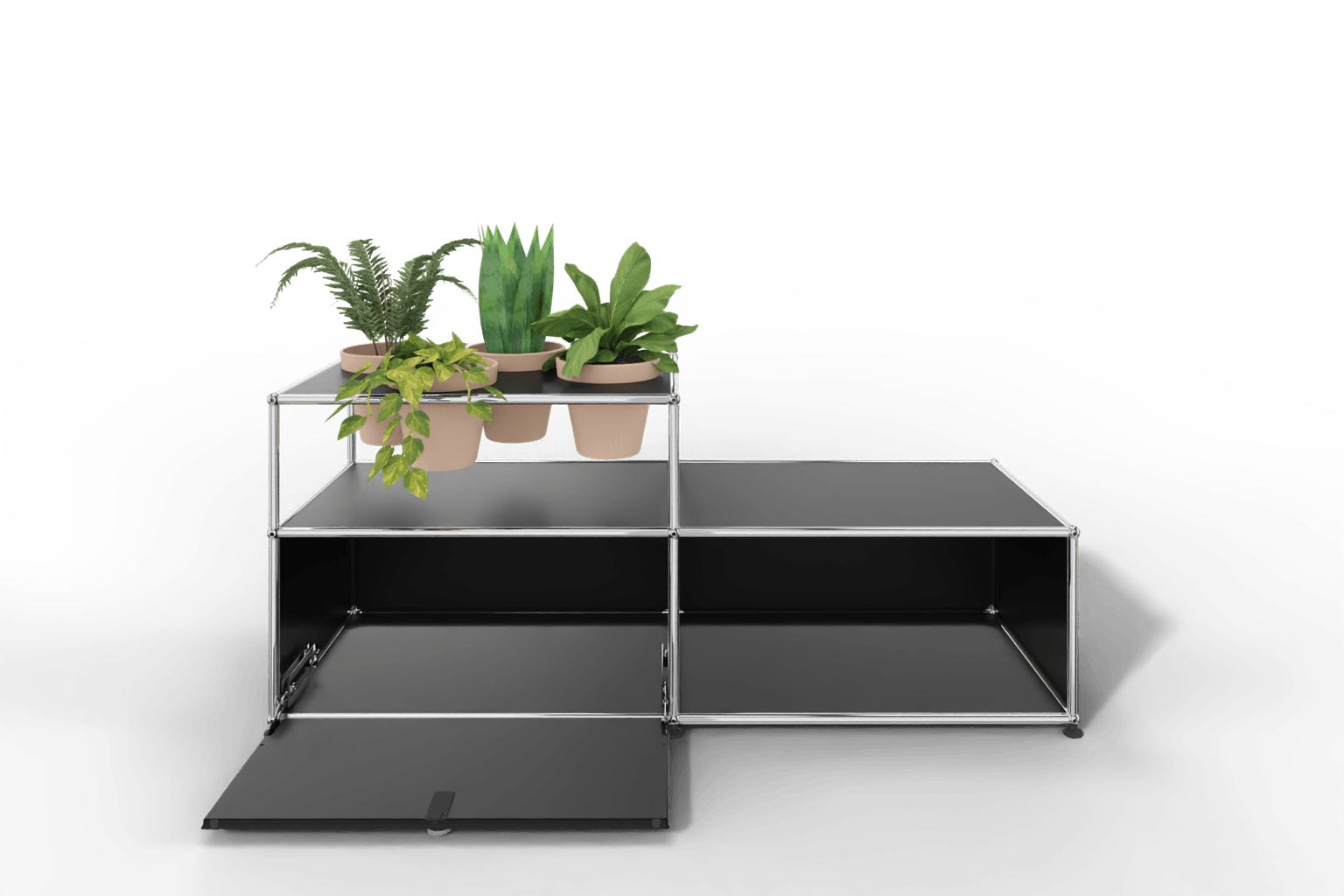 USM Haller Lowboard mit Pflanzeneinlage Produktbild