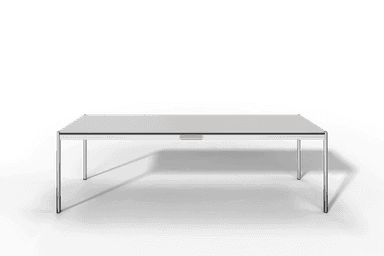 USM Haller Tisch, Tiefe 750 mm, in Kunstharz, aus 4 Farben wählbar, Tischlänge wählbar Produktbild