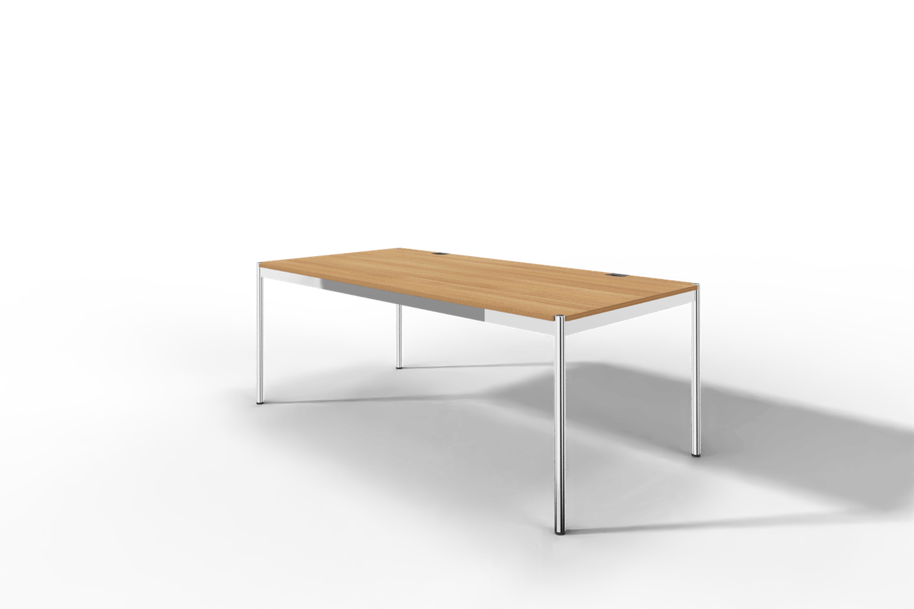 USM Haller Tisch Plus,Tiefe 1000 mm, Oberfläche Holz furniert Produktbild