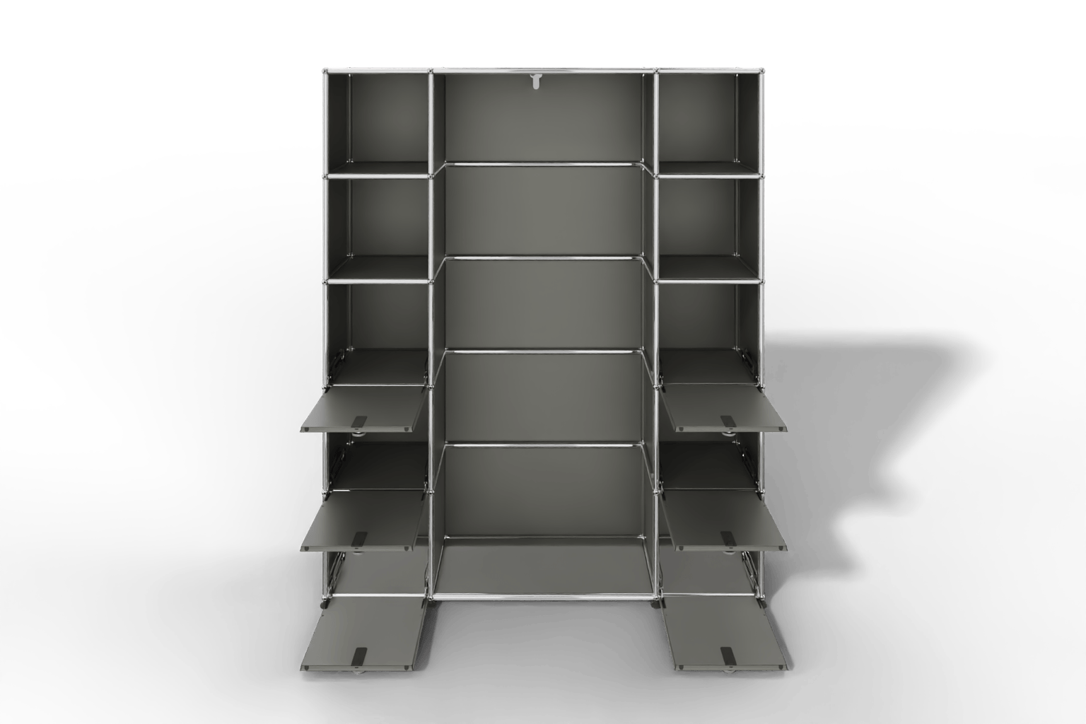 USM Haller Garderobe, 1450 mm breit, mit Klapptüren Produktbild