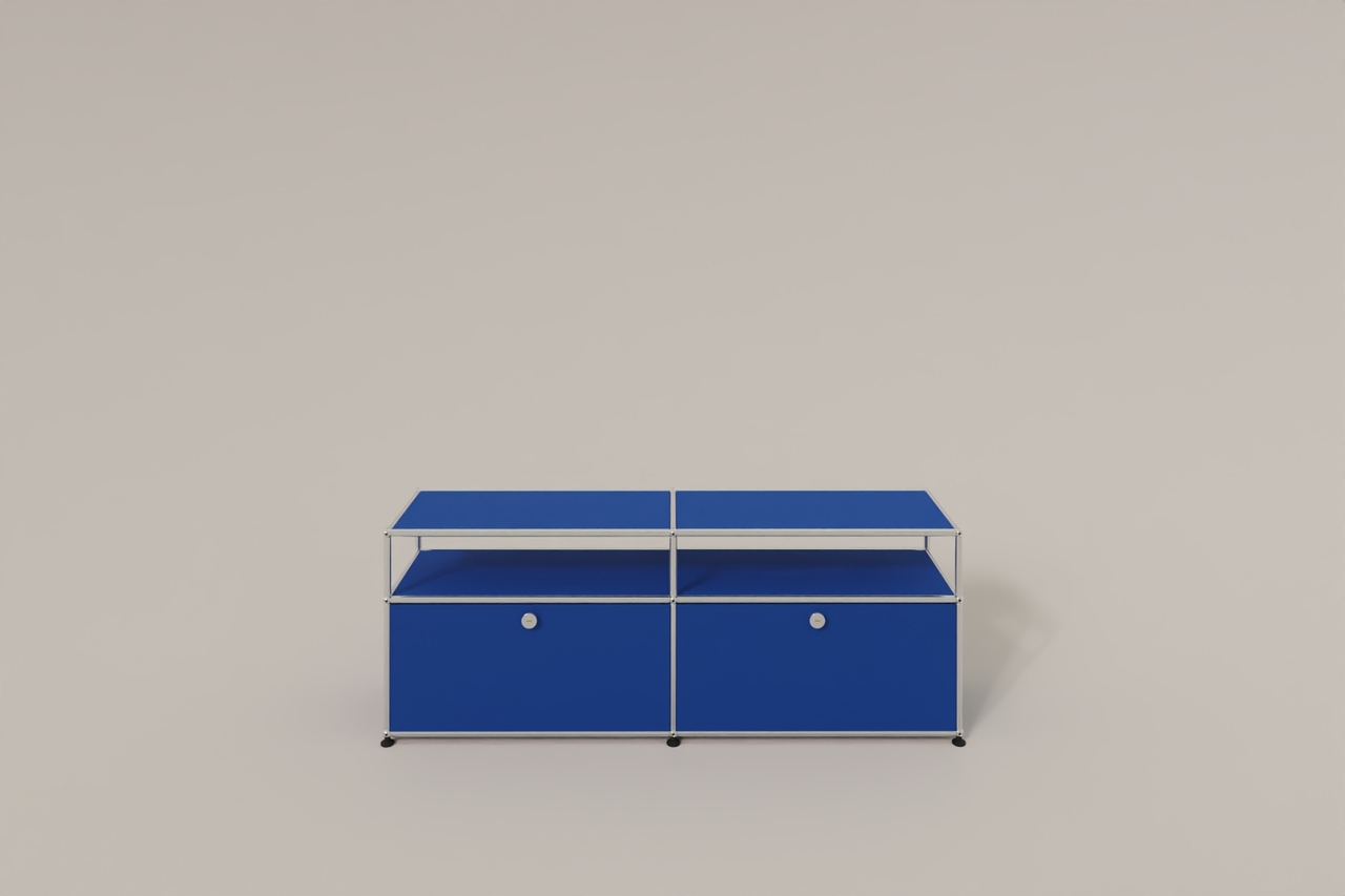 USM Haller Lowboard, mit 2 Klapptüren, von Paul Schärer & Fritz Haller Produktbild
