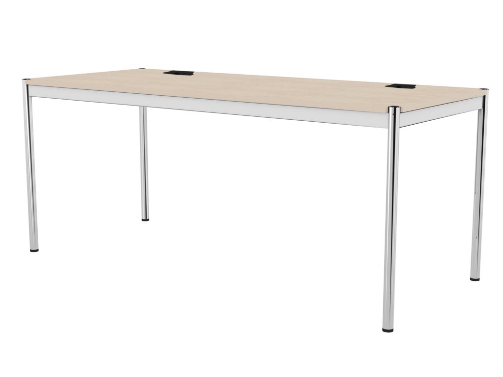 USM Haller Tisch Plus,Tiefe 750 mm, Oberfläche Holz furniert Produktbild