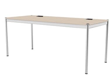 USM Haller Tisch Plus,Tiefe 750 mm, Oberfläche Holz furniert Produktbild