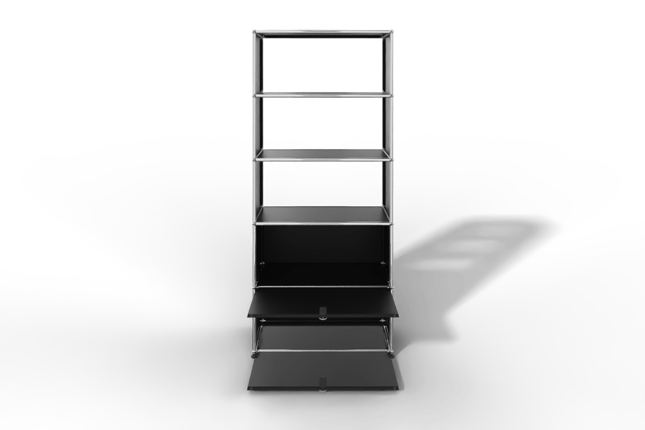 USM Haller Regal mit 2 Klapptüren Produktbild