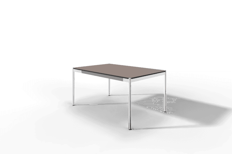 USM Haller Tisch, Tiefe 1000 mm, Linoleum beschichtet, aus 5 Farben wählbar, Tischlänge wählbar Produktbild