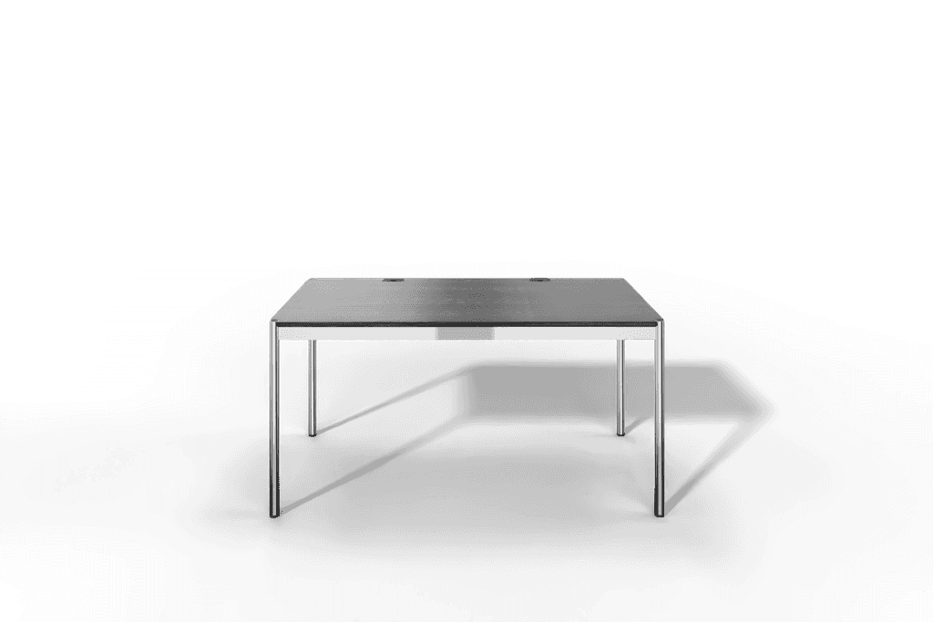 Tisch Plus,Tiefe 750 mm, Oberfläche Holz furniert