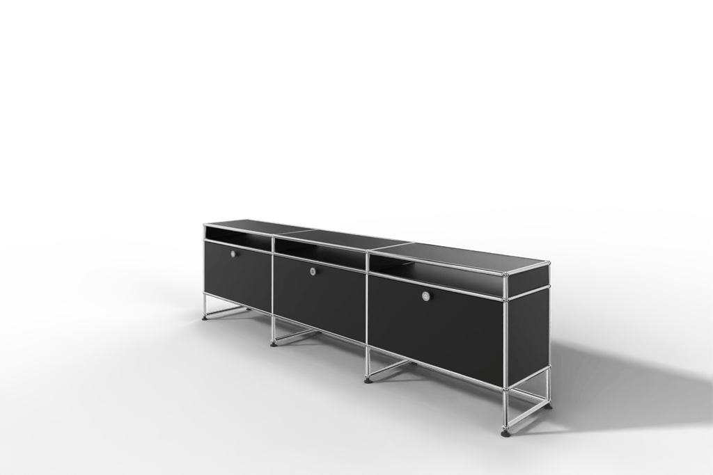 USM Haller TV-Lowboard, von Paul Schärer & Fritz Haller Produktbild