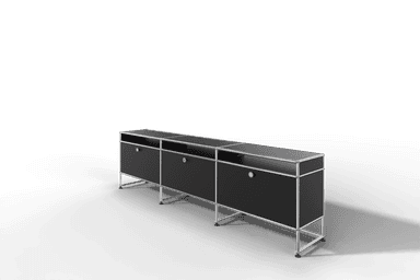USM Haller TV-Lowboard, von Paul Schärer & Fritz Haller Produktbild