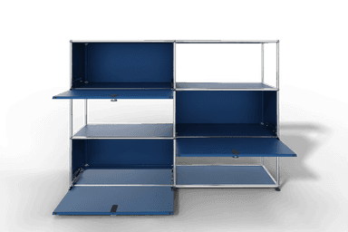 USM Haller Highboard/Raumteiler, 3 offene Elemente, 3 Klapptüren Produktbild