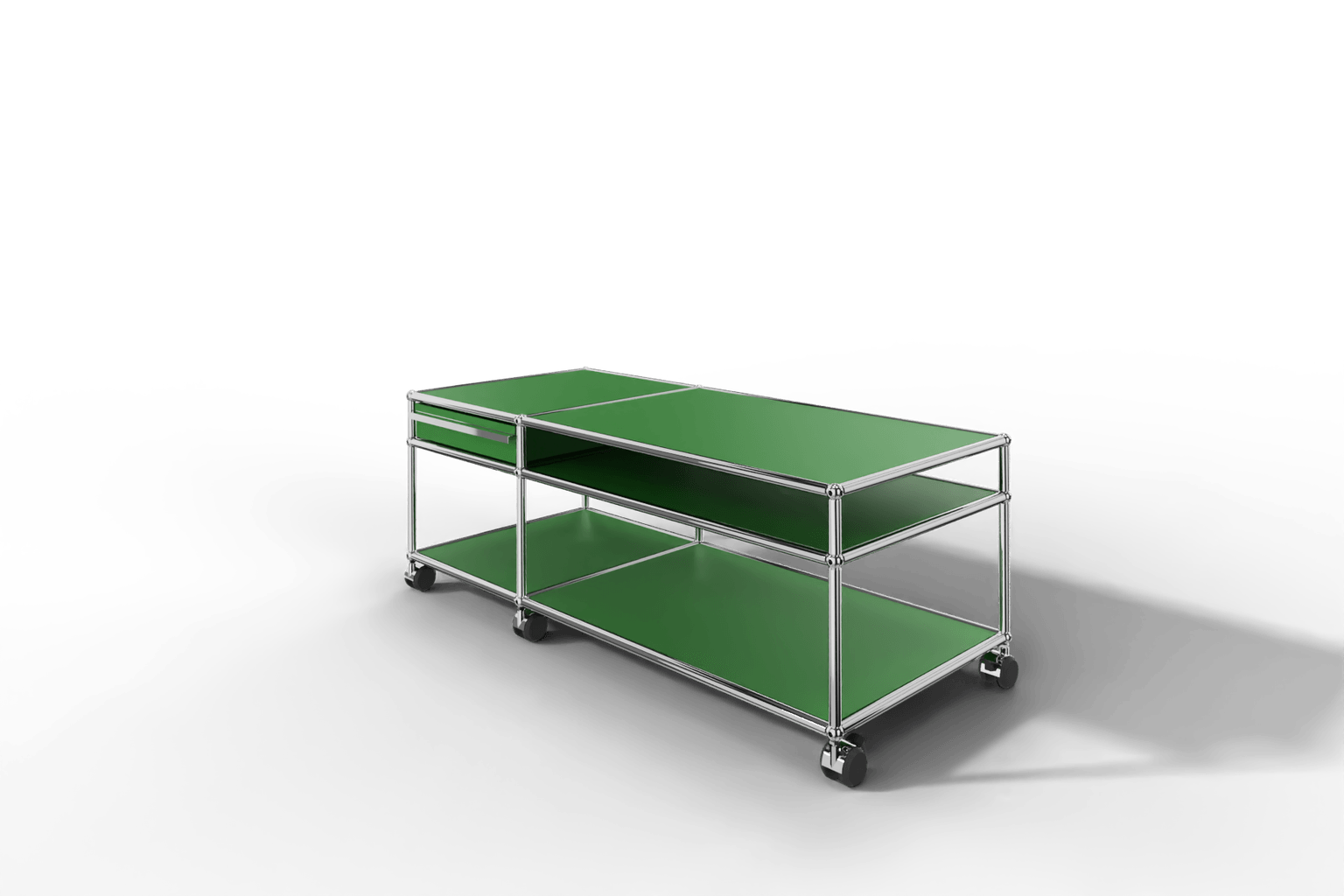 Couchtisch mit Schublade und offenem Fach Produktbild