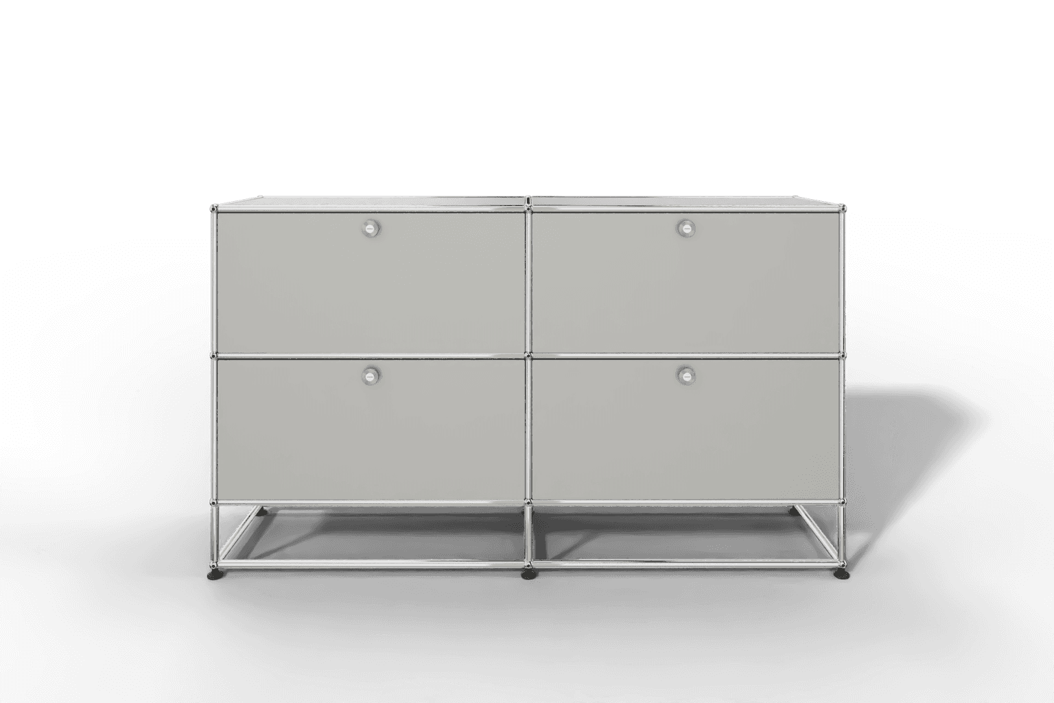 USM Haller Sideboard, mit 4 Klapptüren und Sockel von Paul Schärer & Fritz Haller Produktbild