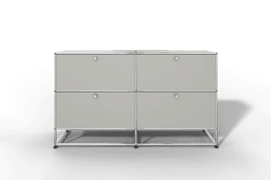 USM Haller Sideboard, mit 4 Klapptüren und Sockel von Paul Schärer & Fritz Haller Produktbild