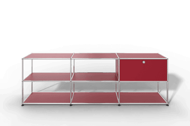 USM Haller Sideboard offen mit einer Klapptüre Produktbild