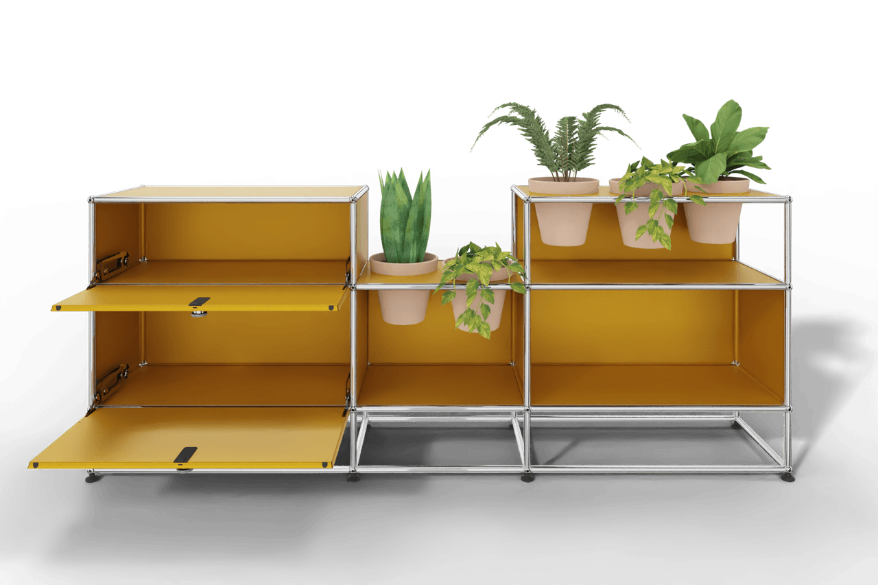 USM Haller Sideboard mit Pflanzeneinlage Produktbild
