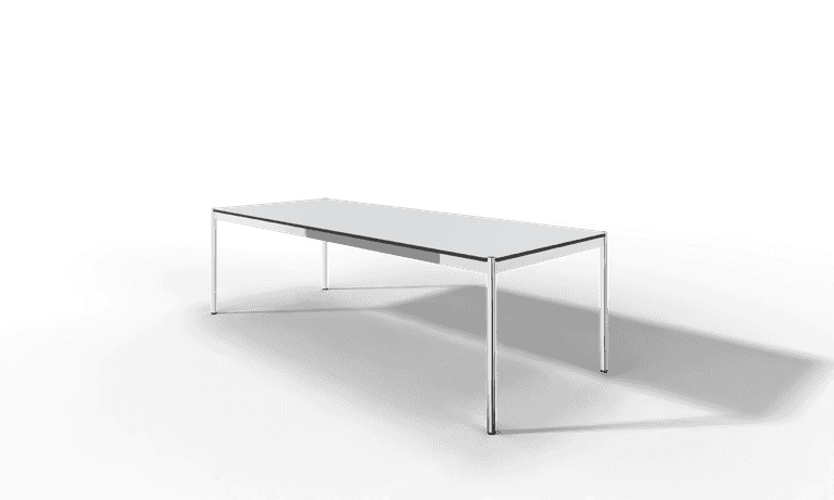 USM Haller Tisch, Tiefe 1000 mm, in Kunstharz, aus 4 Farben wählbar, Tischlänge wählbar Produktbild