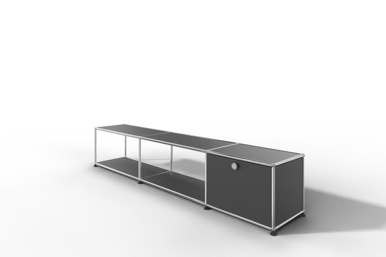 USM Haller Lowboard, mit 1 Klapptüre, von Paul Schärer & Fritz Haller Produktbild