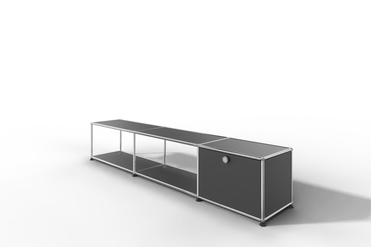 USM Haller Lowboard, mit 1 Klapptüre, von Paul Schärer & Fritz Haller Produktbild