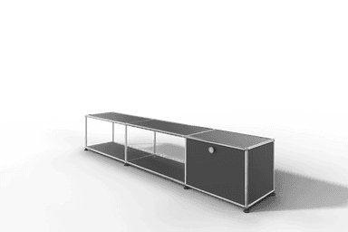 USM Haller Lowboard, mit 1 Klapptüre, von Paul Schärer & Fritz Haller Produktbild