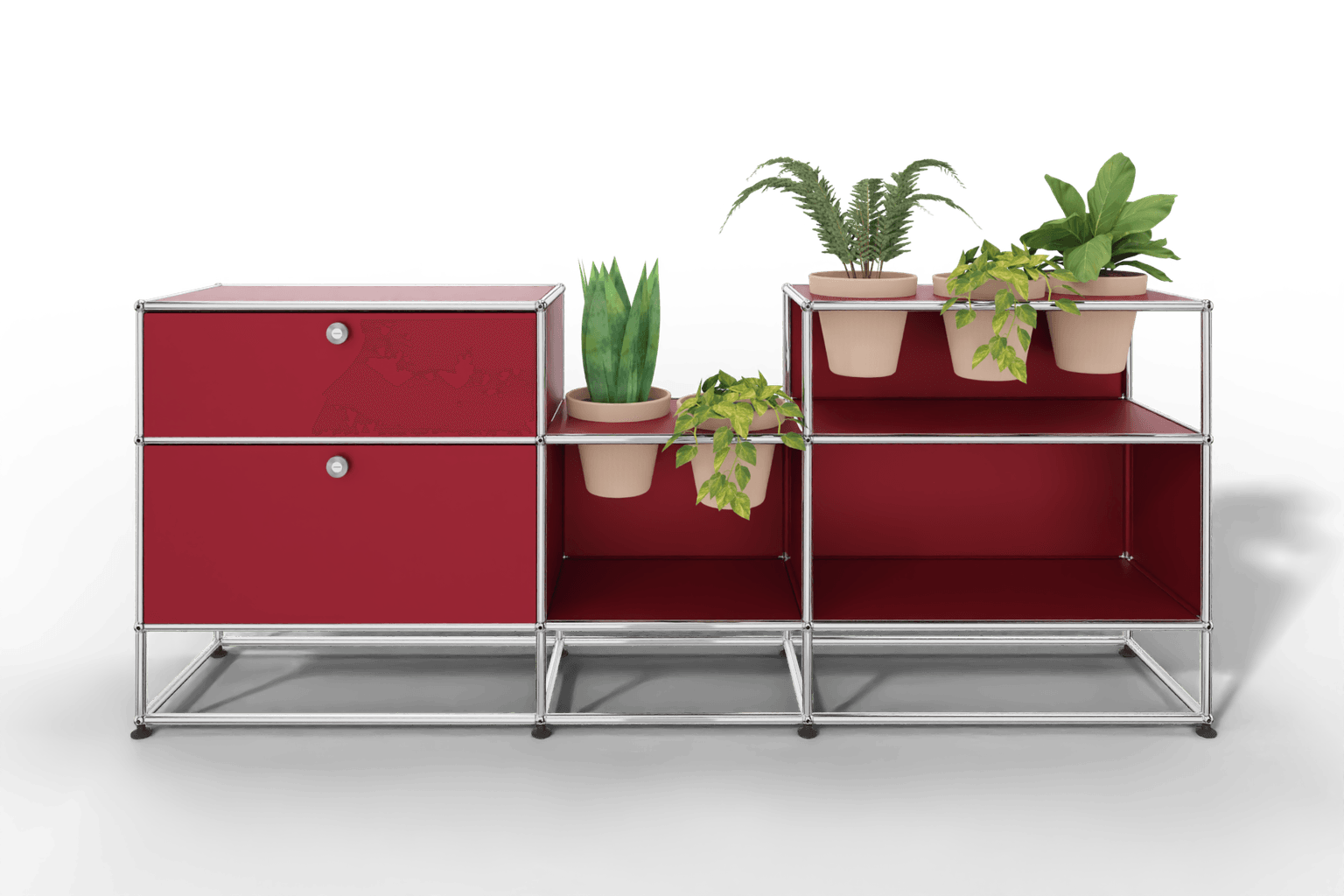 USM Haller Sideboard mit Pflanzeneinlage Produktbild
