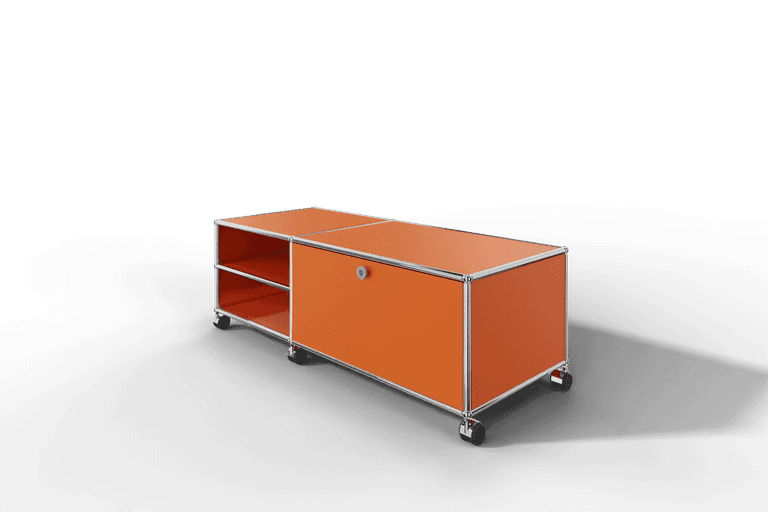 USM TV-Lowboard auf Rollen Produktbild
