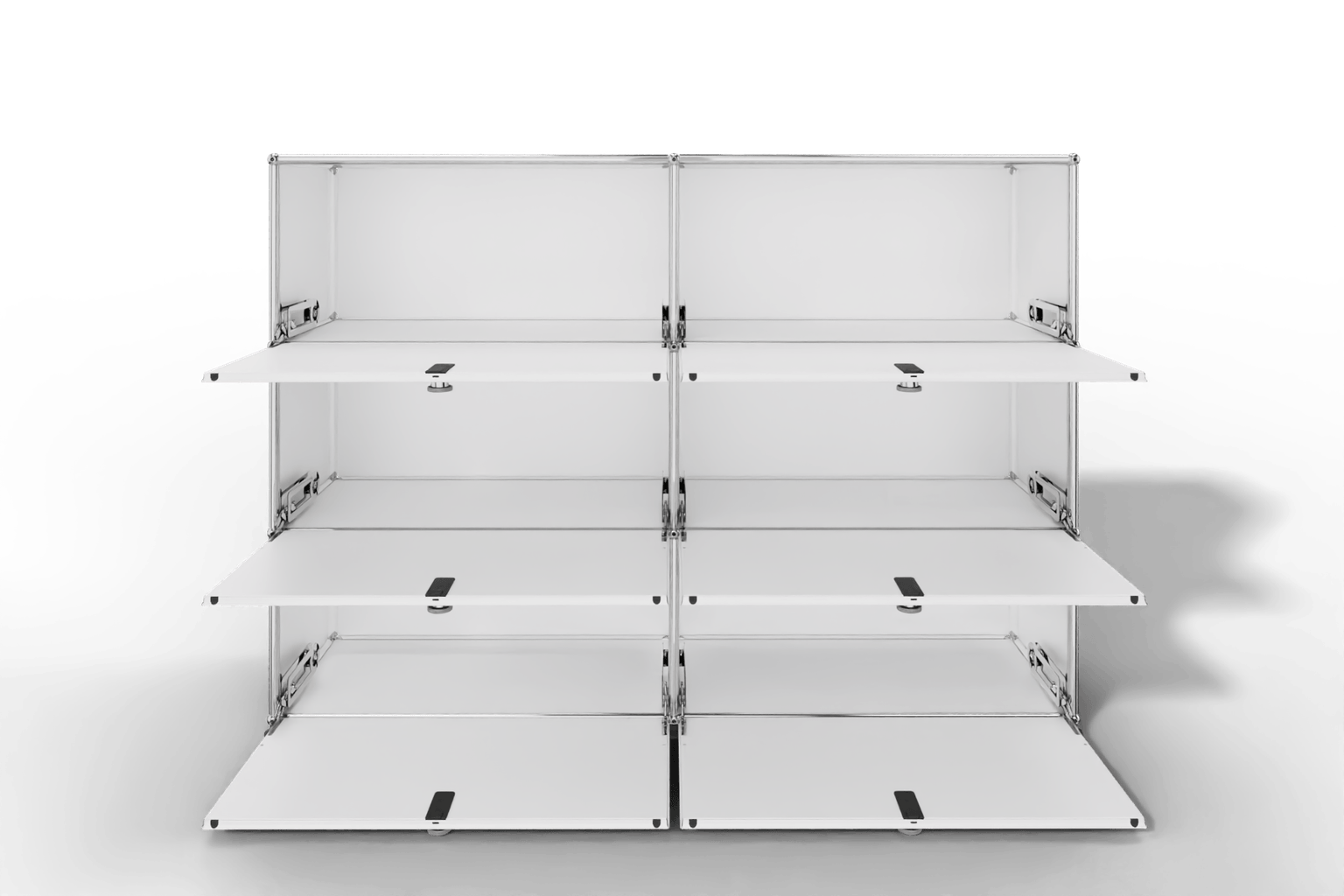 USM Haller Highboard, mit 6 Klapptüren, von Paul Schärer & Fritz Haller Produktbild