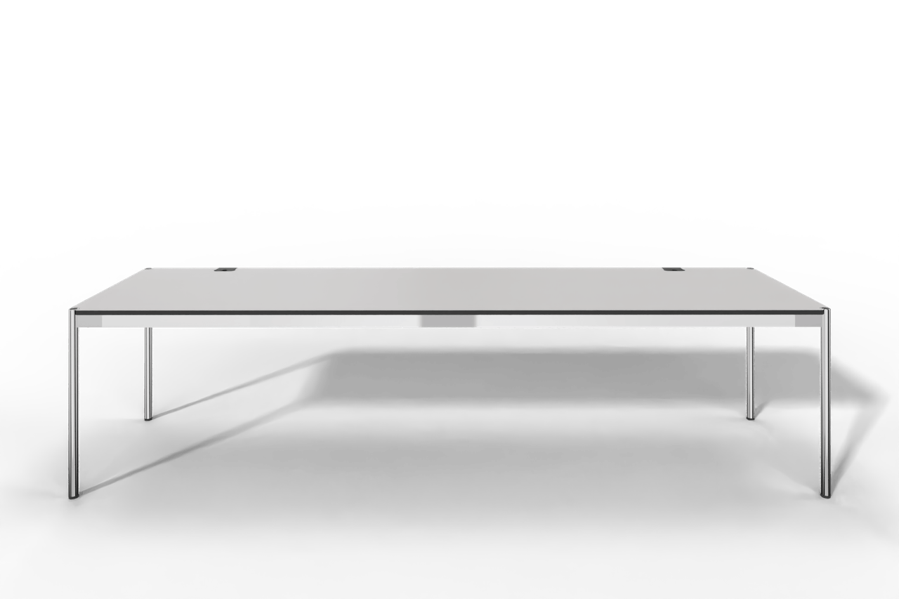 USM Haller Tisch Plus,Tiefe 750 mm, Oberfläche Kunstharz Produktbild