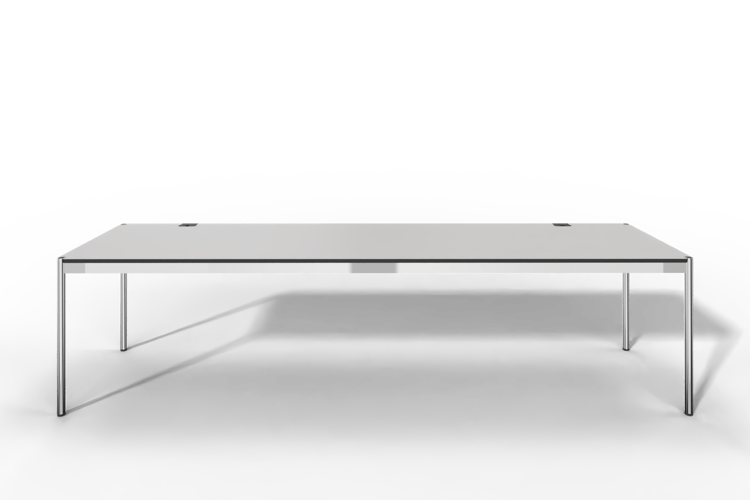 USM Haller Tisch Plus,Tiefe 750 mm, Oberfläche Kunstharz Produktbild