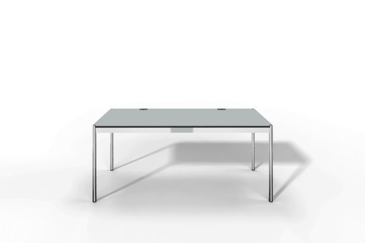 USM Haller Tisch Plus,Tiefe 750 mm, Oberfläche Linoleum Produktbild