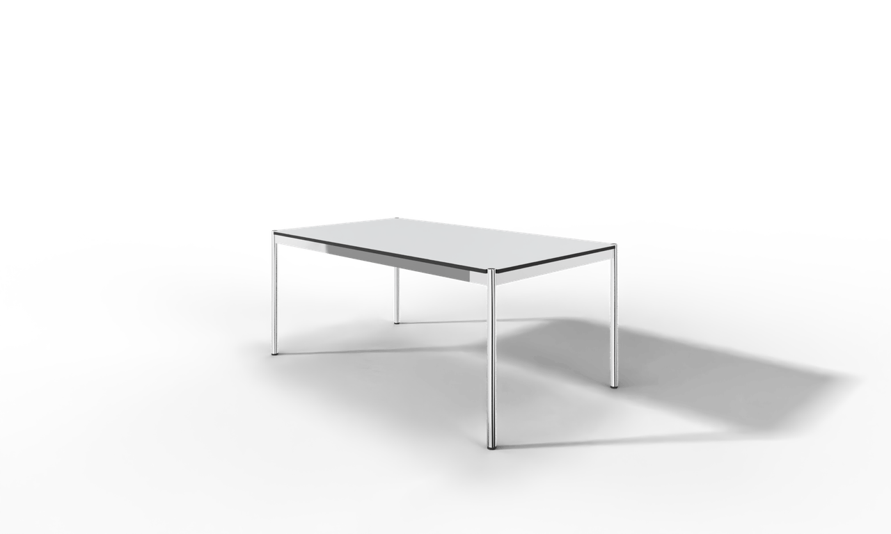 USM Haller Tisch, Tiefe 1000 mm, in Kunstharz, aus 4 Farben wählbar, Tischlänge wählbar Produktbild