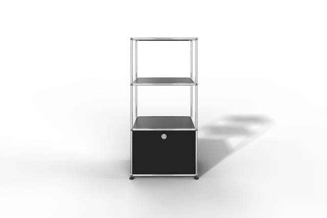 USM Haller schmales Highboard mit einer Klapptüre