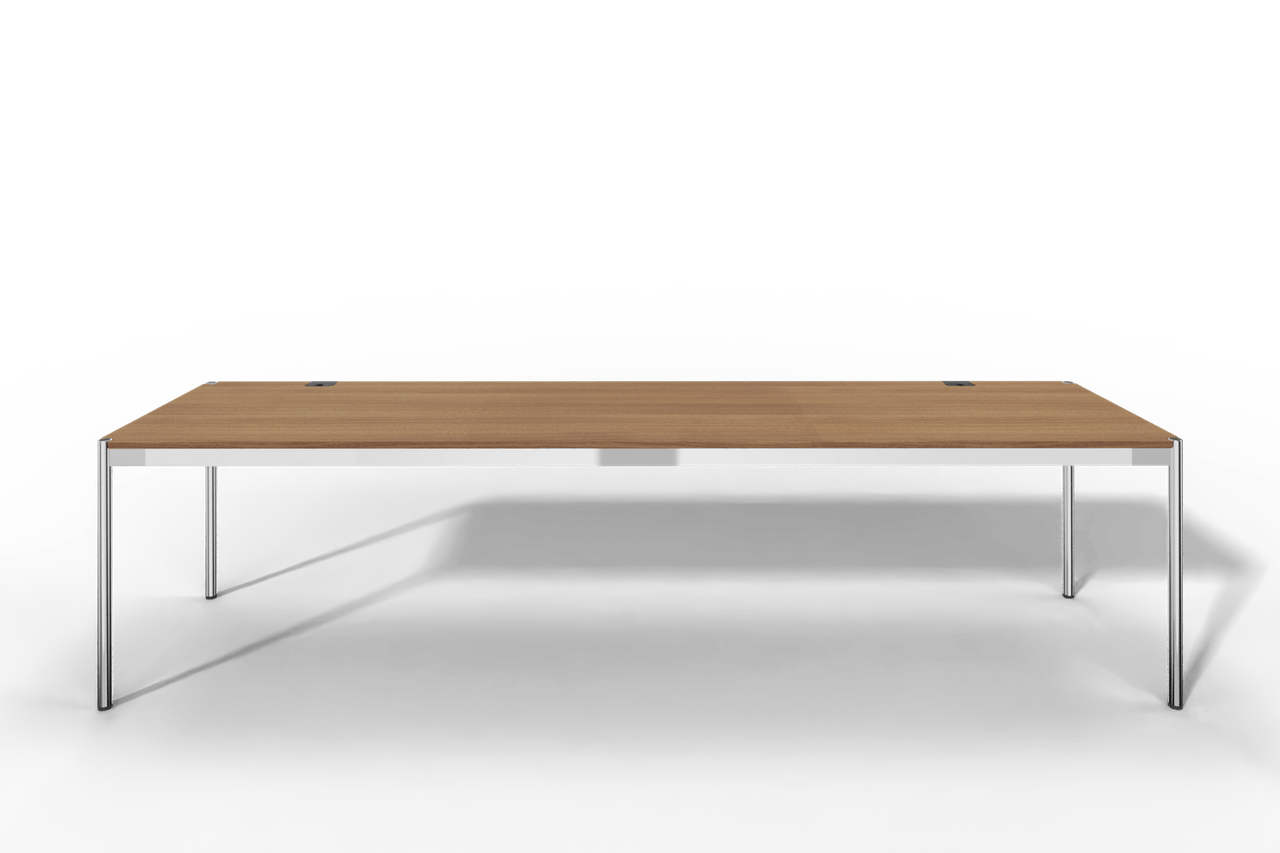 USM Haller Tisch Plus,Tiefe 750 mm, Oberfläche Holz furniert Produktbild