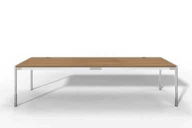 USM Haller Tisch Plus,Tiefe 750 mm, Oberfläche Holz furniert Produktbild