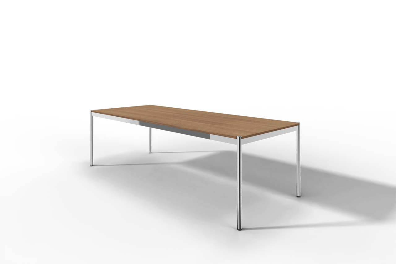 USM Haller Tisch, Tiefe 1000 mm, Holz furniert, geölt / lackiert, Oberfläche wählbar, Länge wählbar Produktbild