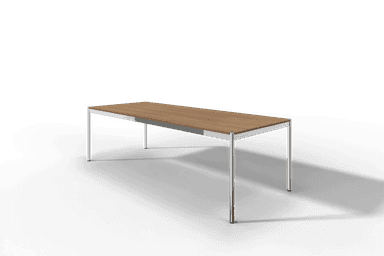 USM Haller Tisch, Tiefe 1000 mm, Holz furniert, geölt / lackiert, Oberfläche wählbar, Länge wählbar Produktbild
