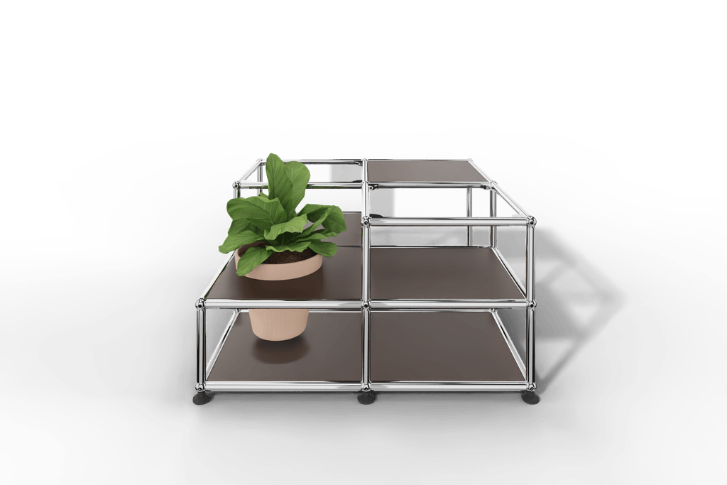 USM Haller Coffetable mit Pflanzeneinsatz