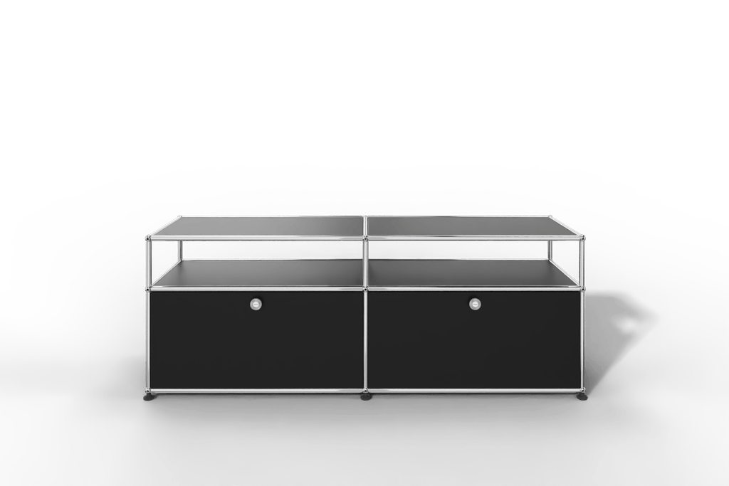 USM Haller Lowboard, mit 2 Klapptüren, von Paul Schärer & Fritz Haller Produktbild