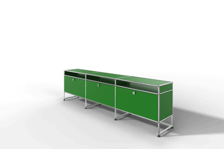 USM Haller TV-Lowboard, von Paul Schärer & Fritz Haller Produktbild