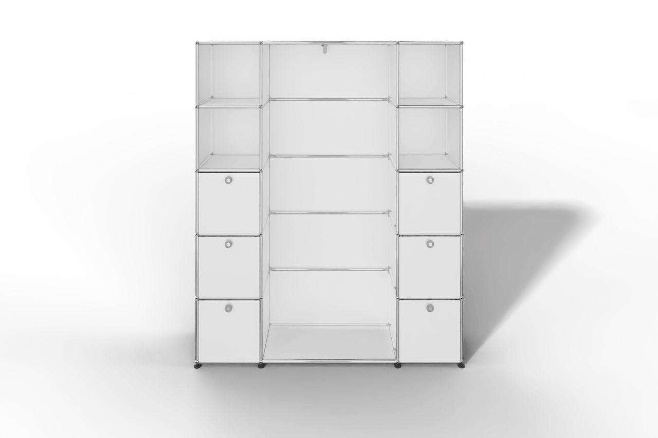 USM Haller Garderobe, 1450 mm breit, mit Klapptüren Produktbild