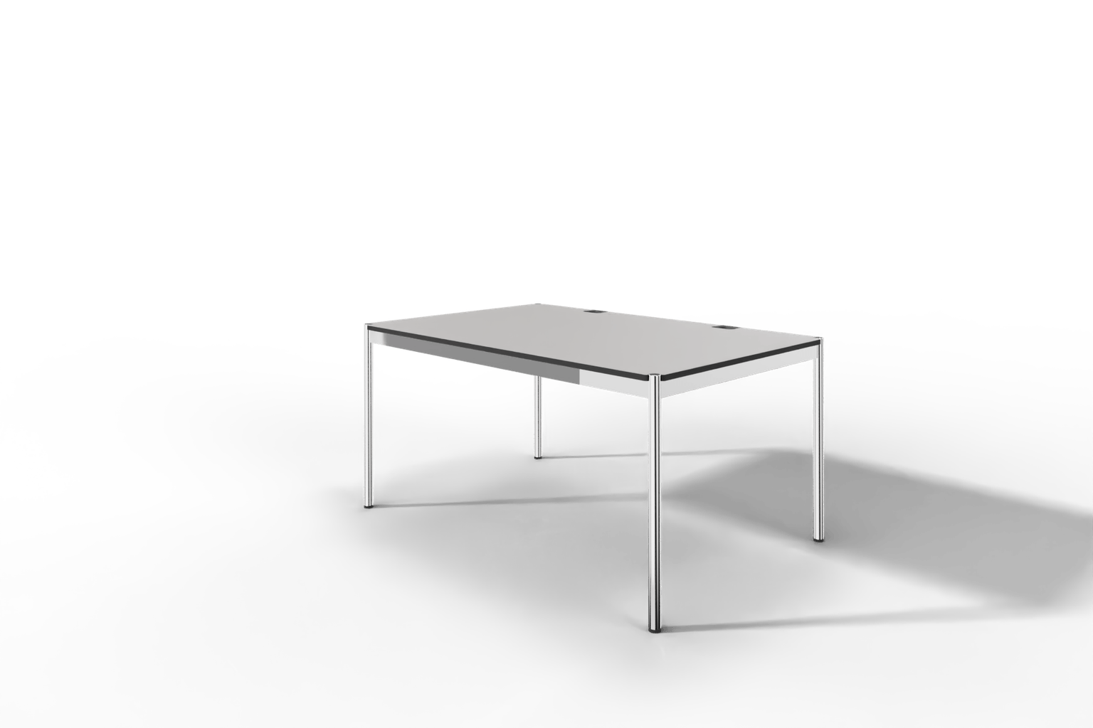 USM Haller Tisch Plus,Tiefe 1000 mm, Oberfläche Kunstharz Produktbild